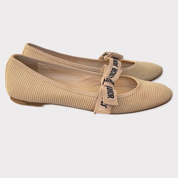 Christian Dior J'Adior  Miss J ballerina flats  shoe Excellent condition - Picture 1 of 6